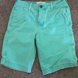 Teal Hollister Shorts